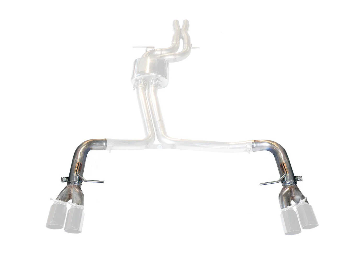AWE Exhausts and Downpipes for Audi B8 S4 - Image 10