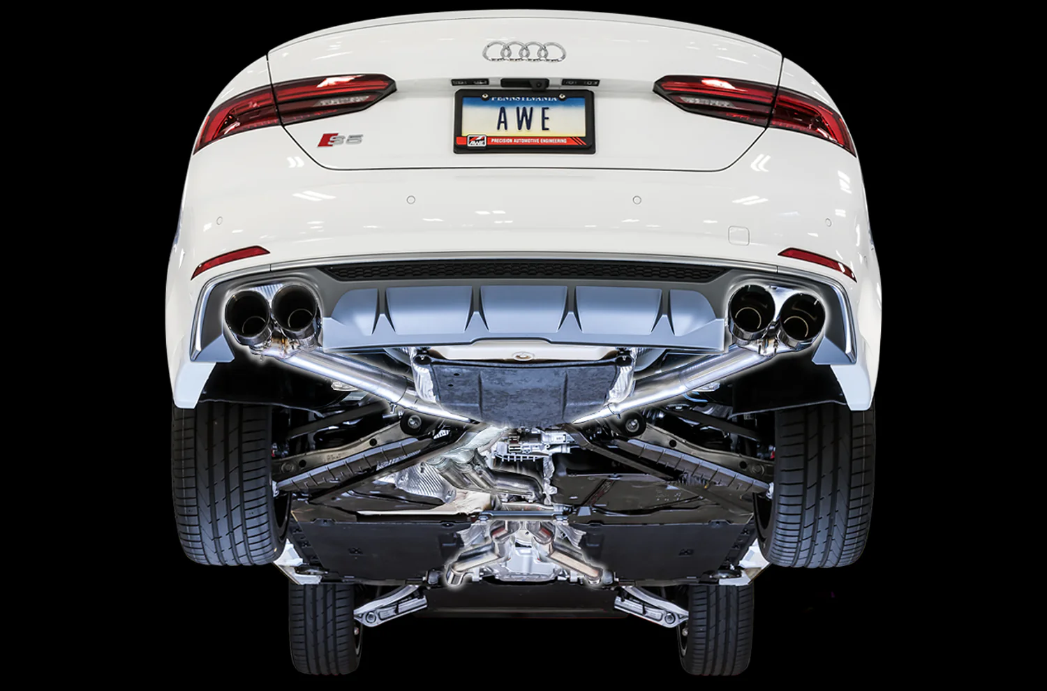 AWE Exhaust Suite for Audi B9 S5 Sportback 3.0T - Image 14