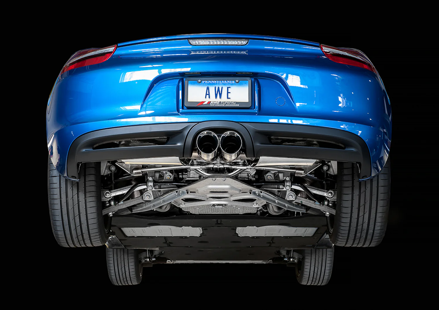AWE Performance Exhaust for Porsche 981 Boxster - Image 4