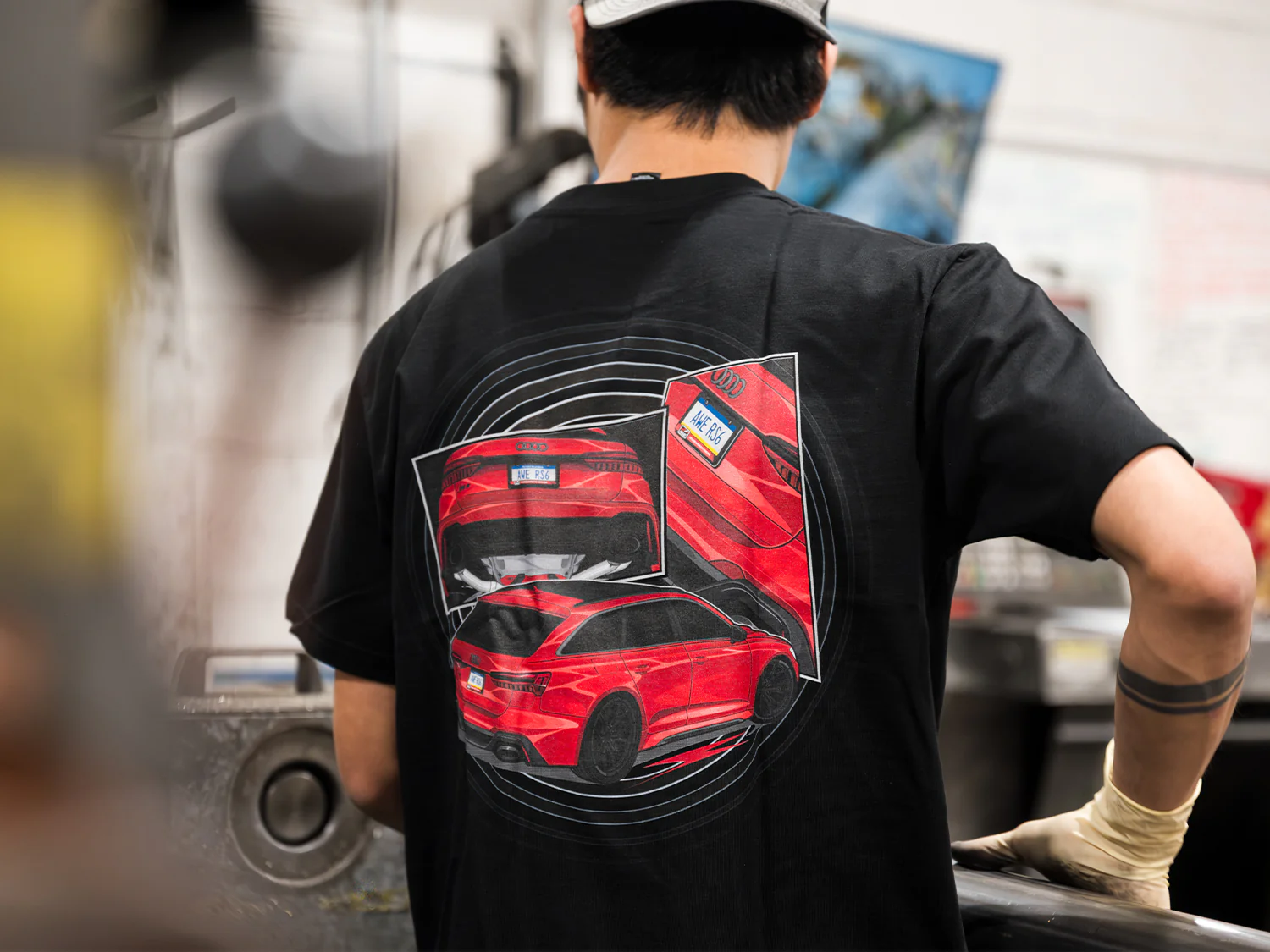 AWE Audi C8 RS 6 Avant Tee & Hoodie - Image 6
