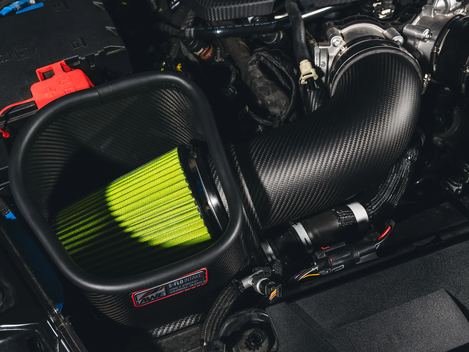 AWE S-FLO Carbon Intake for the S650 Mustang 5.0L - Image 14