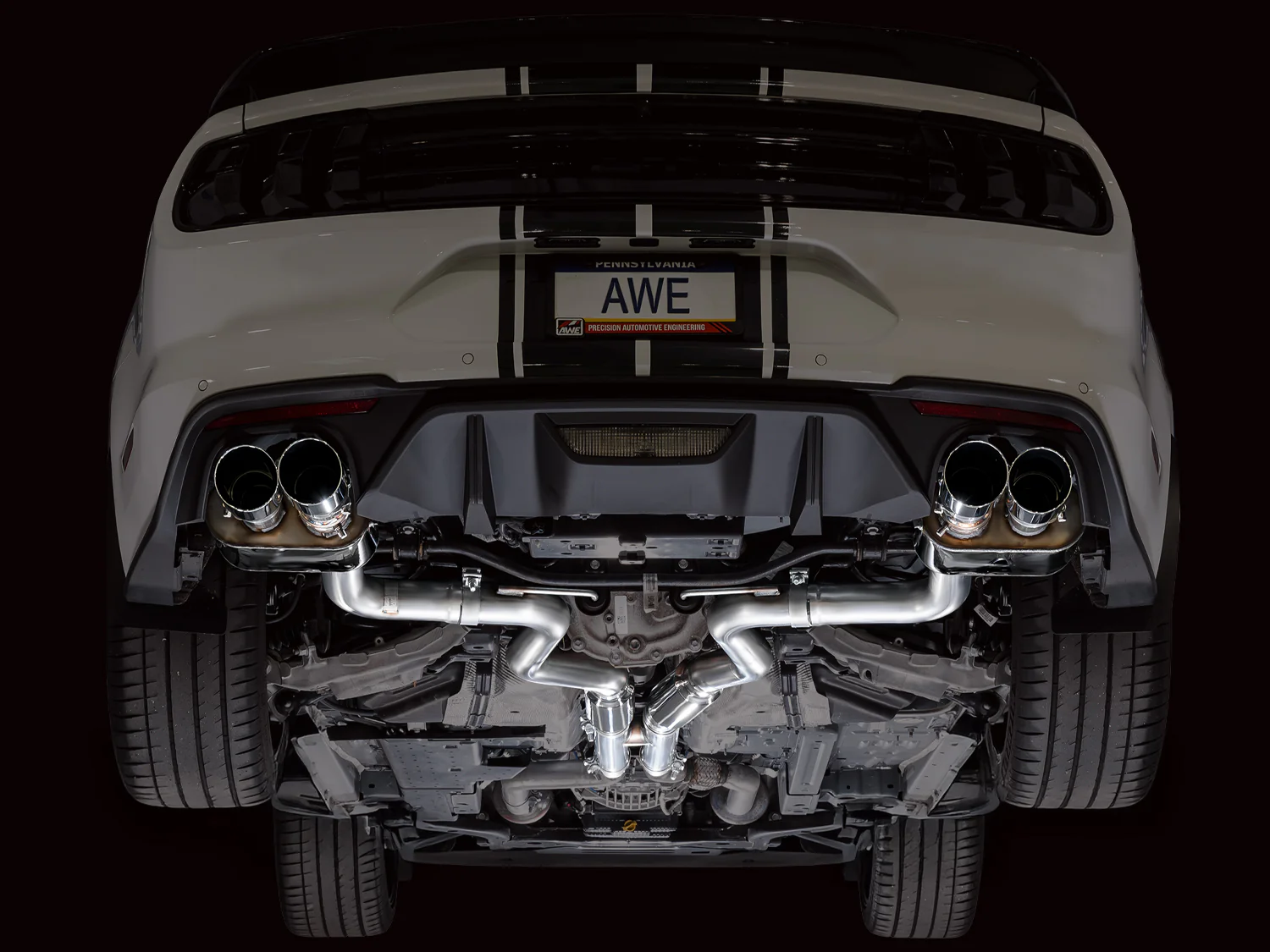 AWE Exhaust Suite for the 2018+ Ford S550 Mustang GT - Image 12