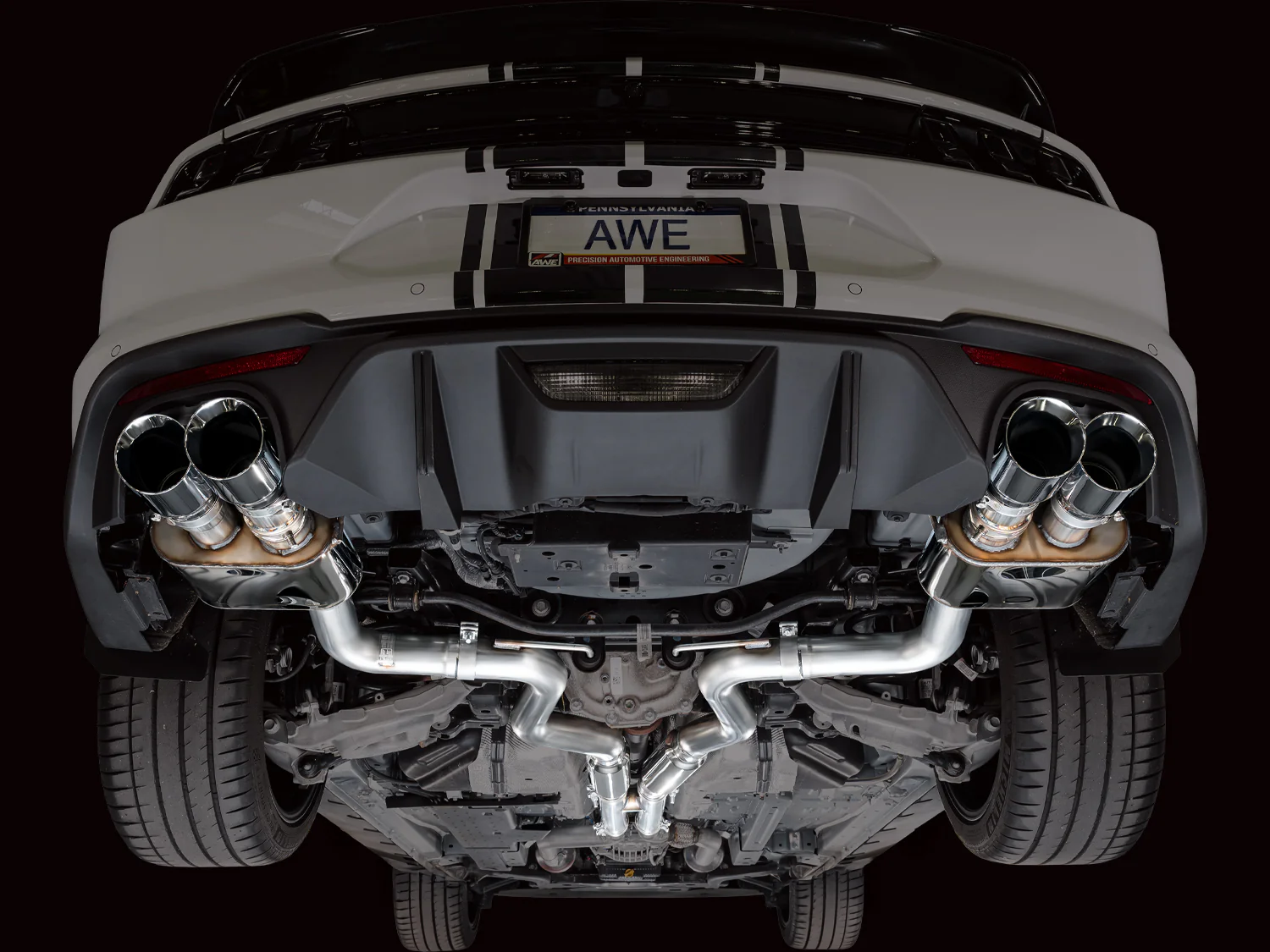 AWE Exhaust Suite for the 2018+ Ford S550 Mustang GT - Image 14