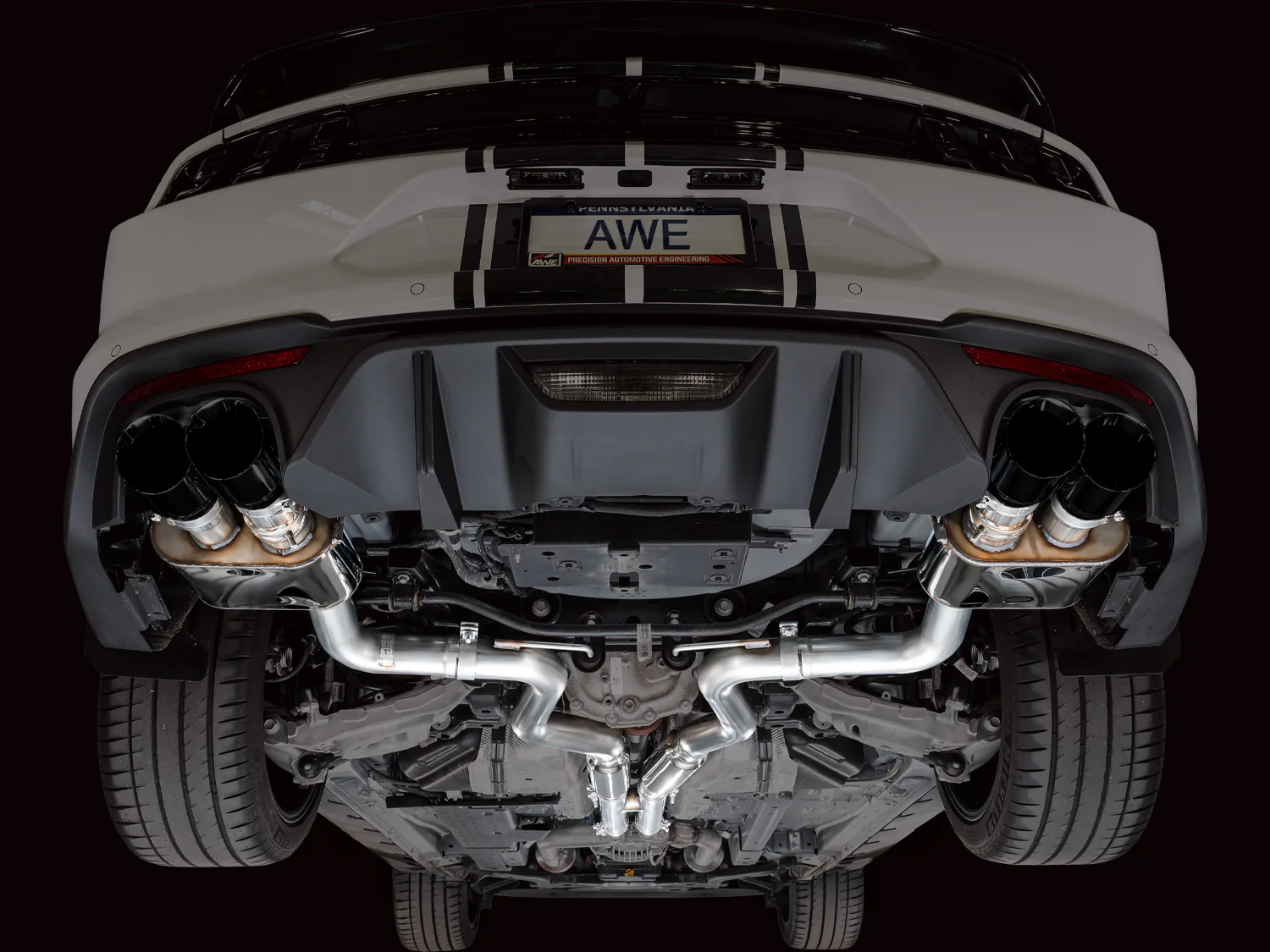 AWE Exhaust Suite for the 2018+ Ford S550 Mustang GT - Image 15