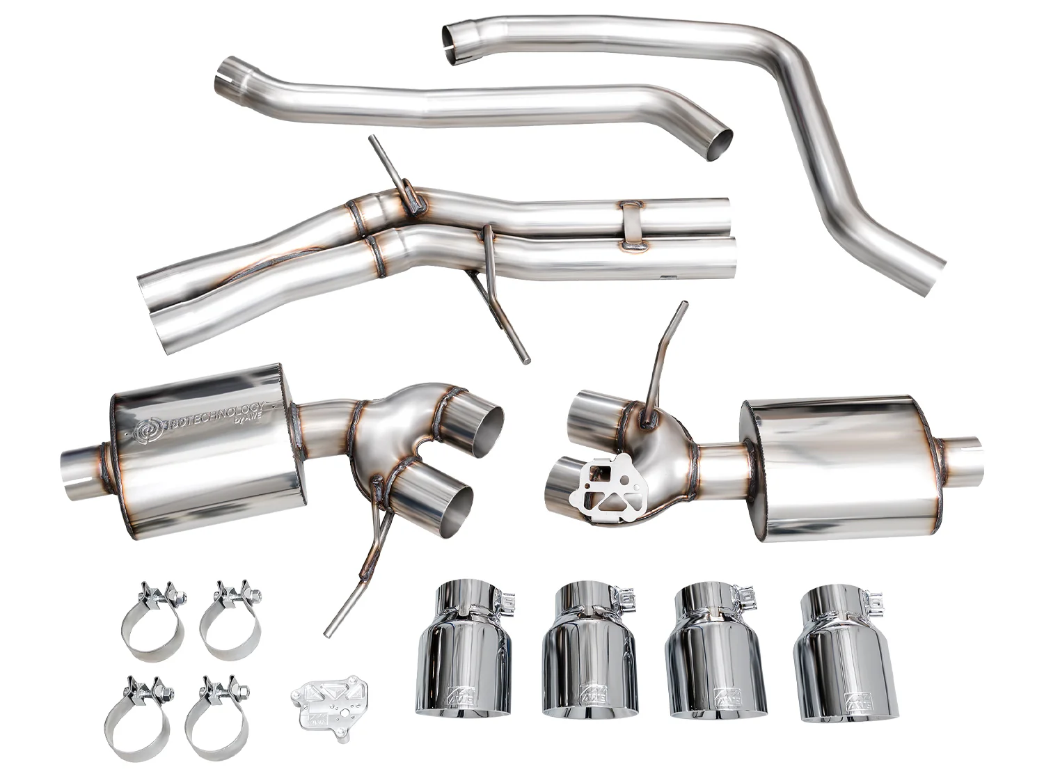 AWE Exhaust Suite for 2022+ Porsche Macan 2.9TT - Image 13