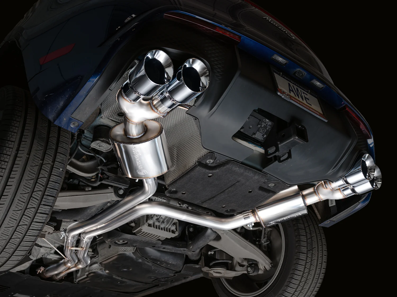 AWE Exhaust Suite for 2022+ Porsche Macan 2.9TT - Image 8