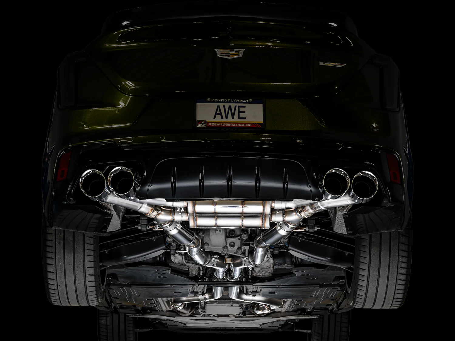 AWE Exhaust Suite for Cadillac CT4-V Blackwing - Image 13
