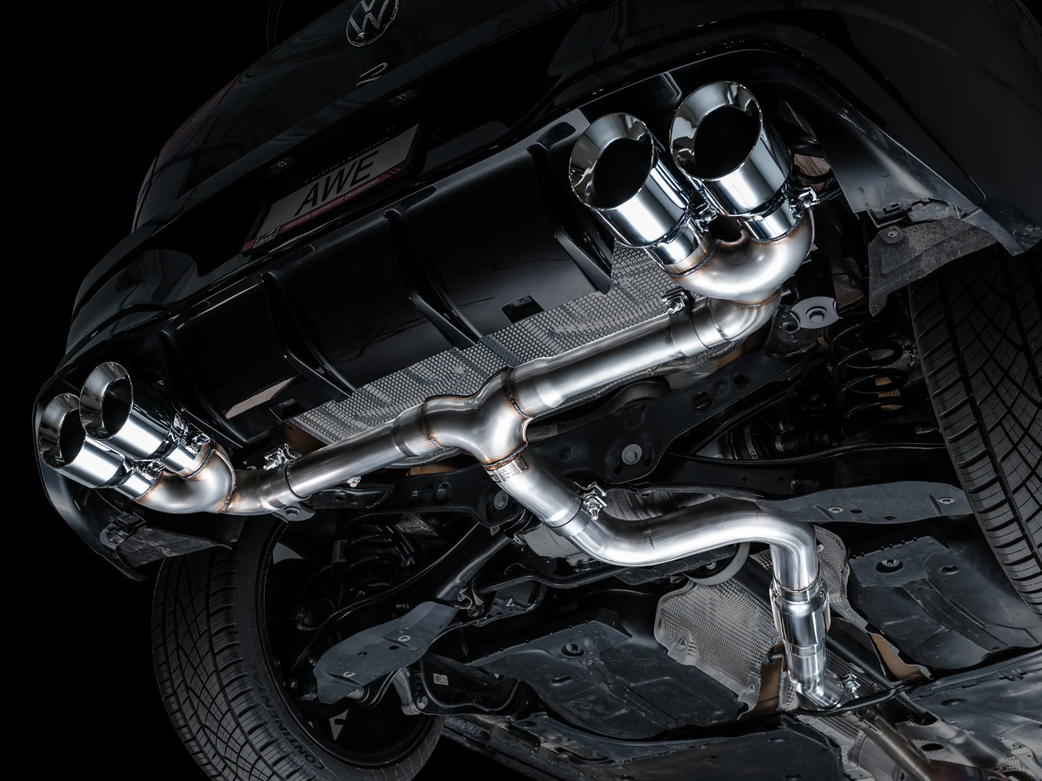 AWE EXHAUST SUITE FOR MK8 VOLKSWAGEN GOLF R 2.0T - Image 15