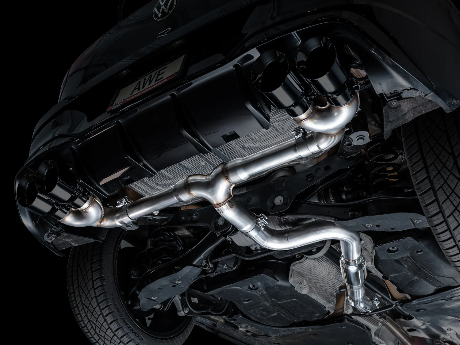 AWE EXHAUST SUITE FOR MK8 VOLKSWAGEN GOLF R 2.0T - Image 21