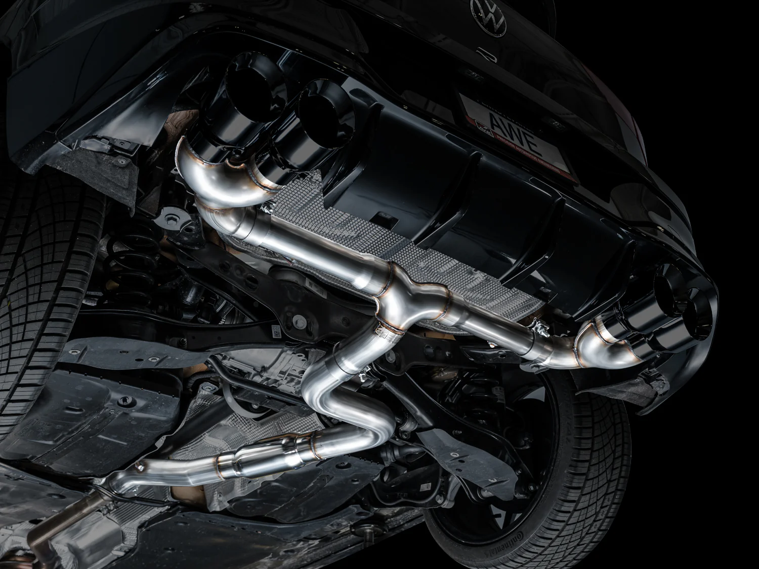 AWE EXHAUST SUITE FOR MK8 VOLKSWAGEN GOLF R 2.0T - Image 29
