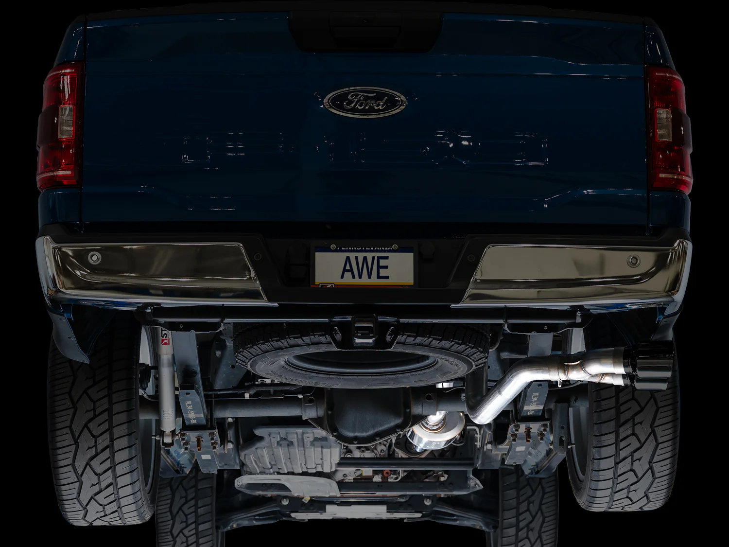 AWE 0FG Exhaust Suite for '21+ Ford Regular Cab F-150 - Image 12