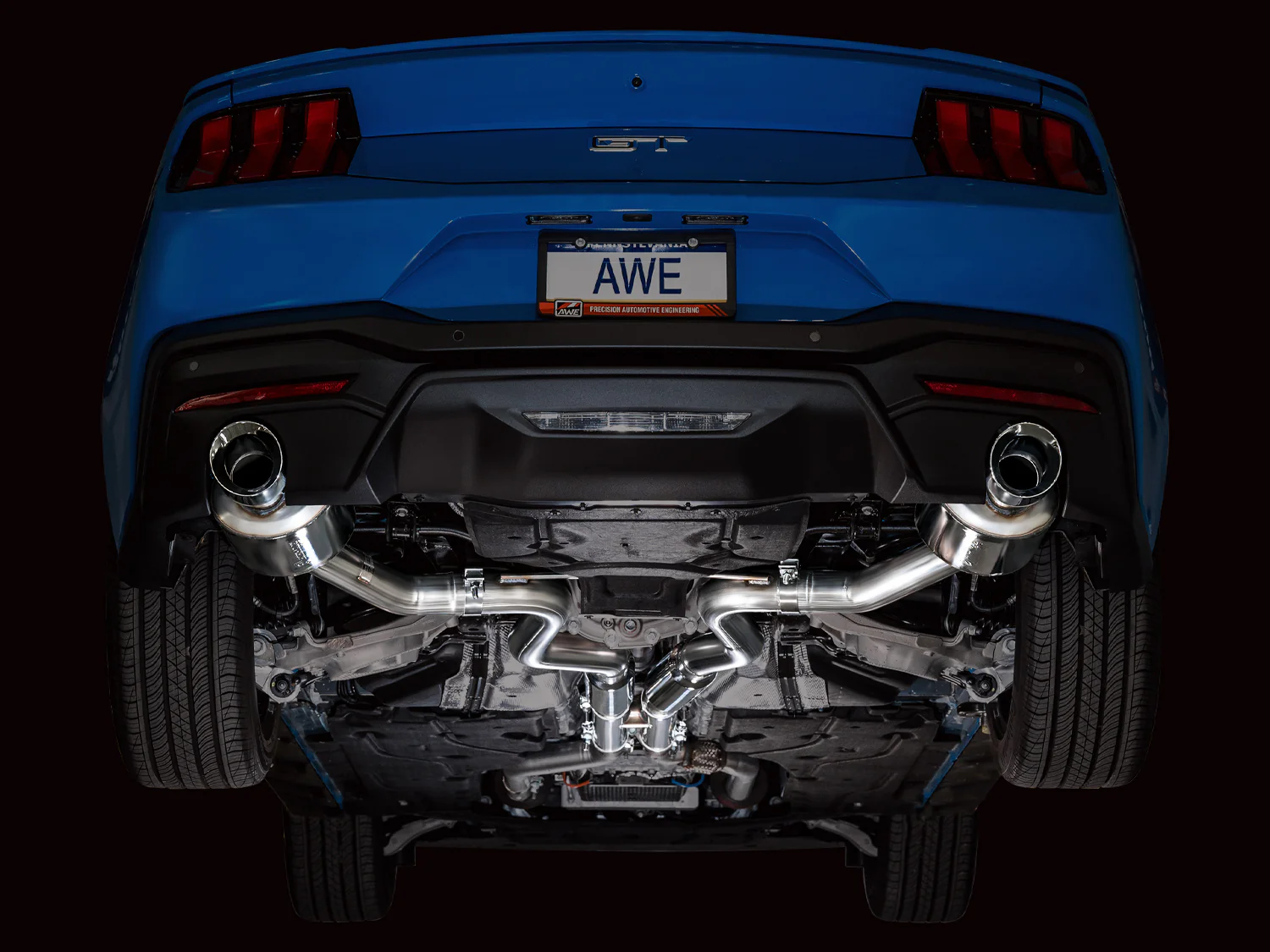 AWE Exhaust Suite for S650 Ford Mustang Dual Tip GT - Image 32