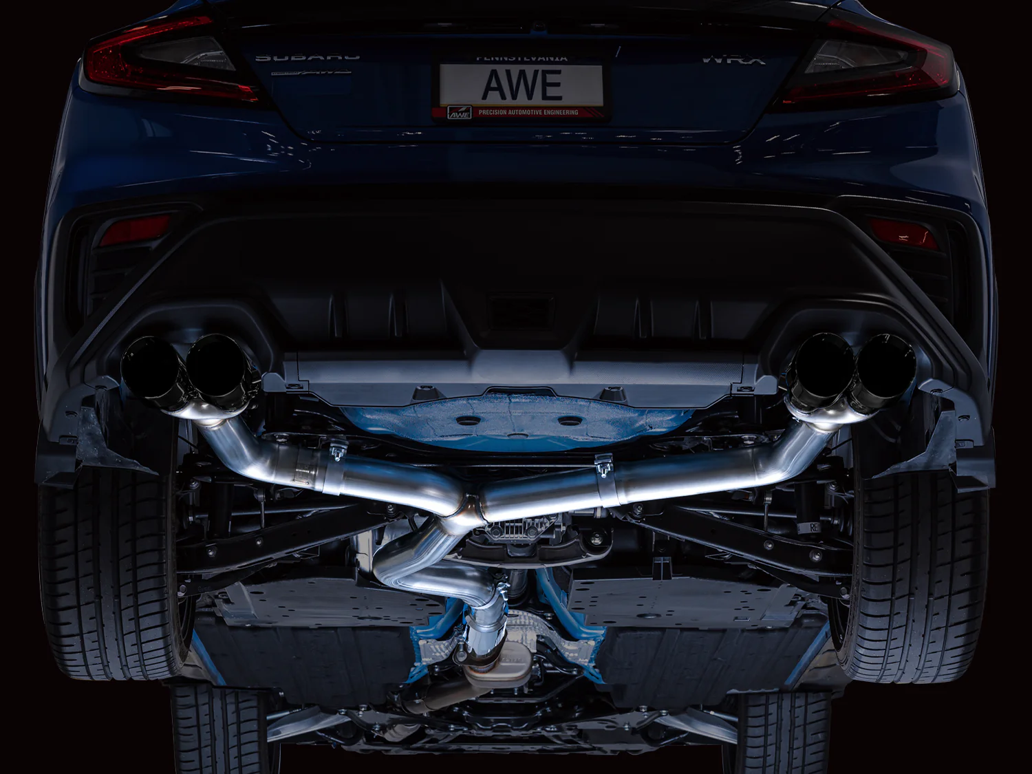 AWE Exhaust Suite for the VB Subaru WRX - Image 41