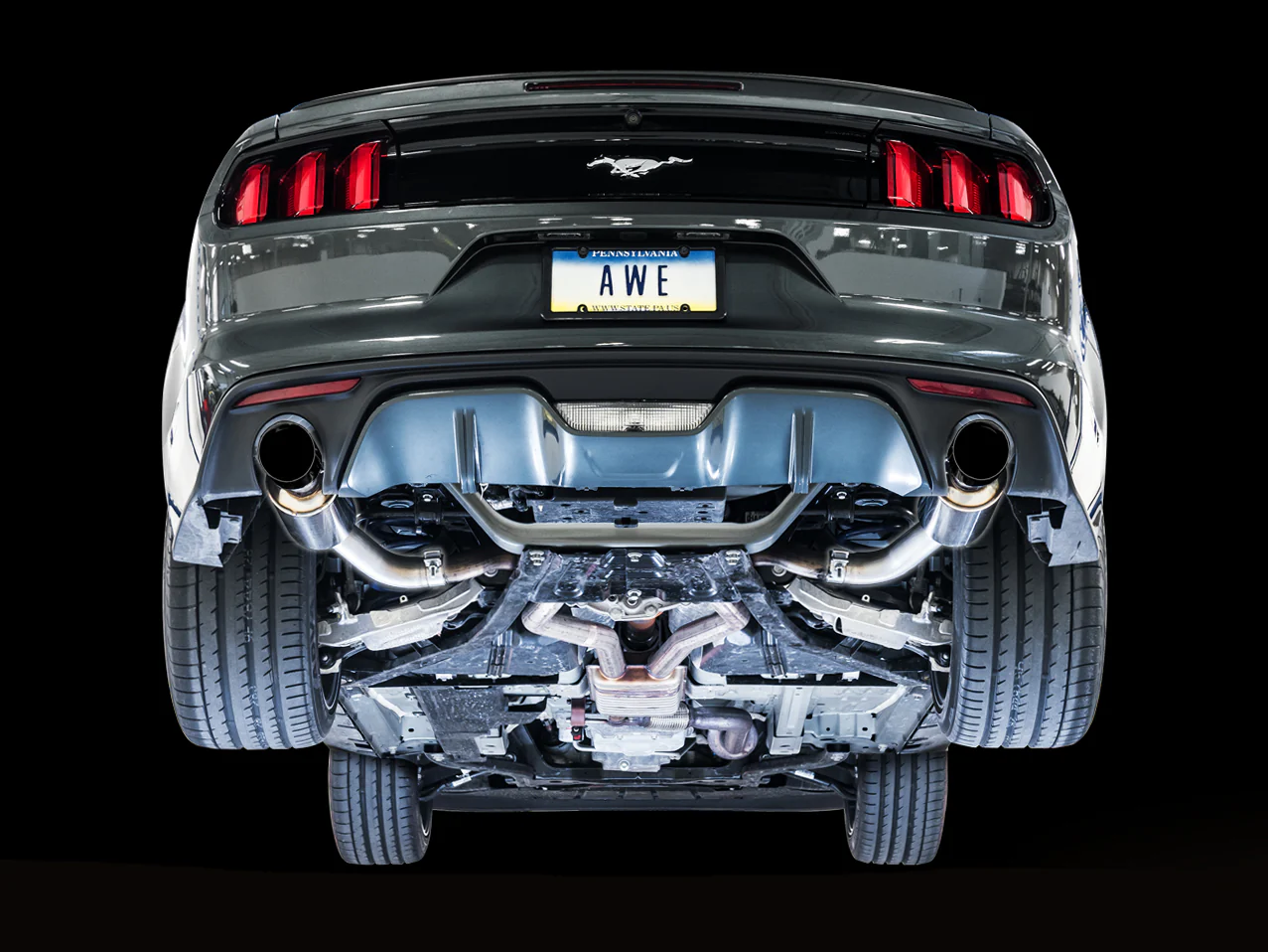 AWE Exhaust Suite for Ford S550 Mustang EcoBoost - Image 8