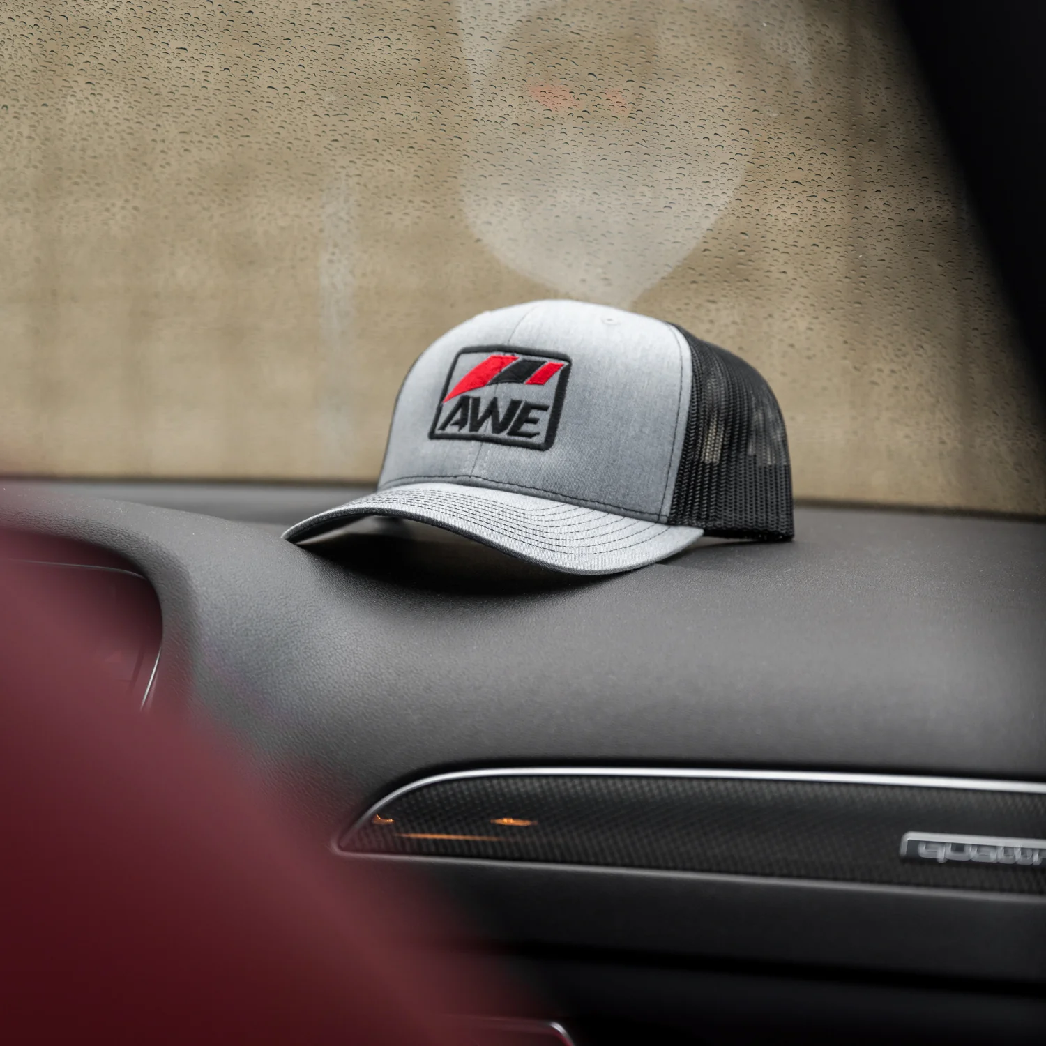 AWE Meshback Hat - Heather Gray - Image 3