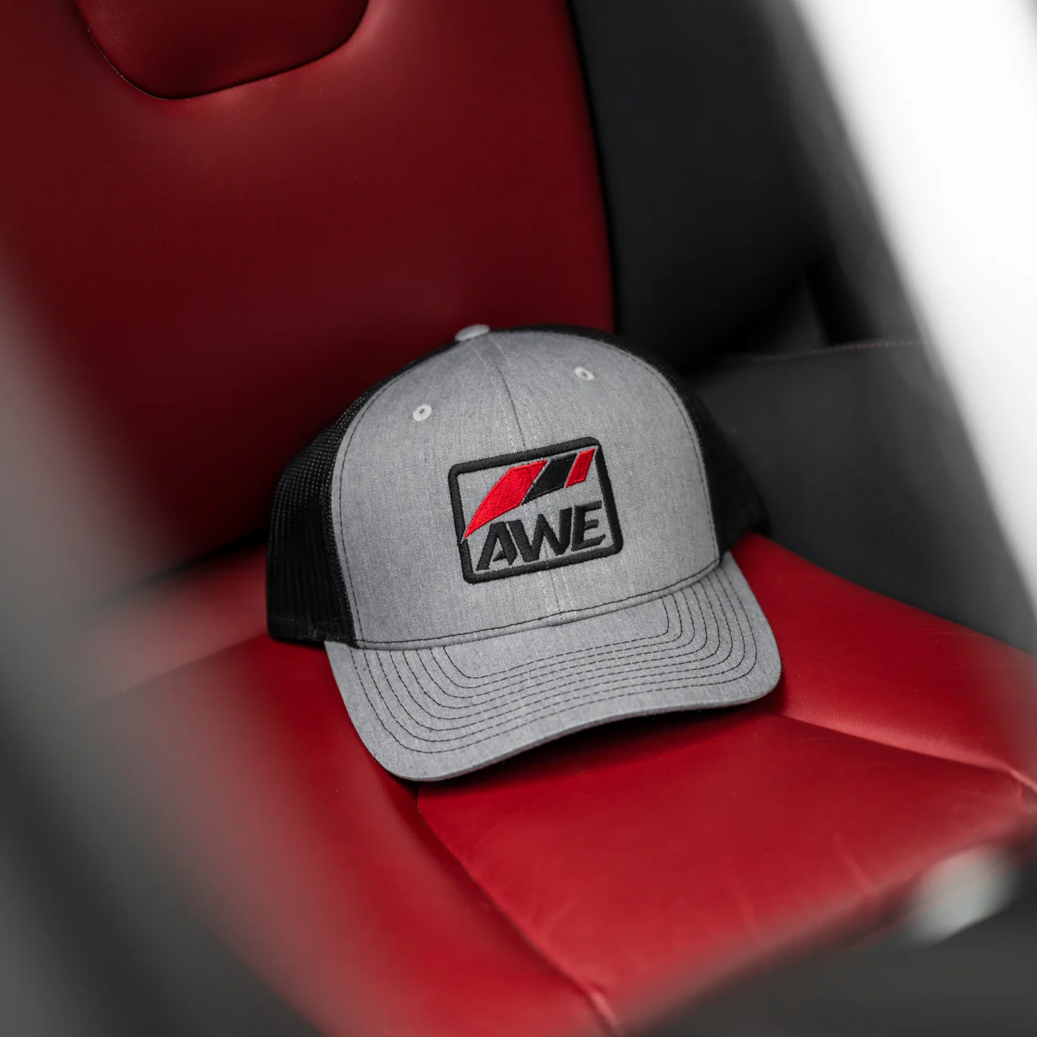 AWE Meshback Hat - Heather Gray - Image 4