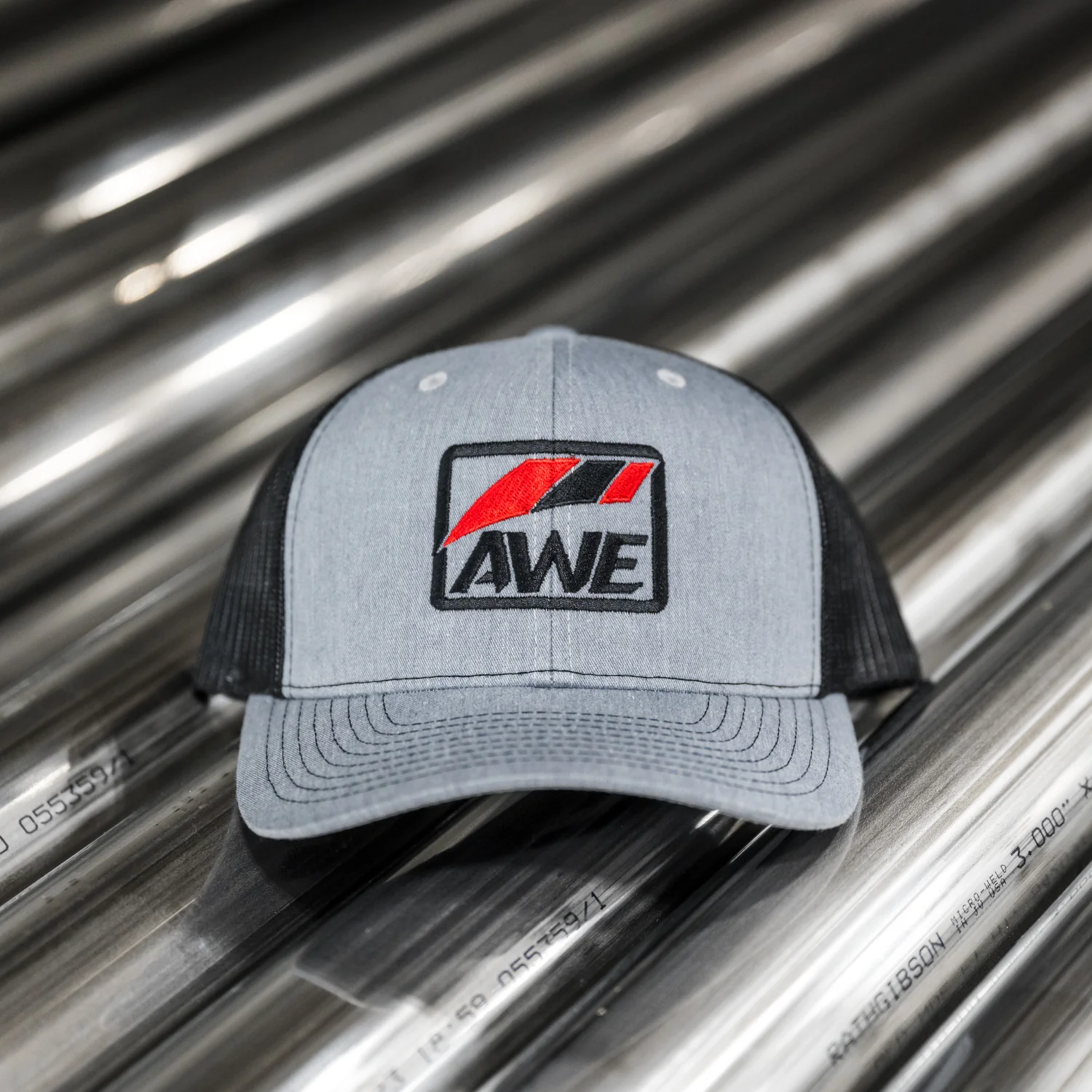 AWE Meshback Hat - Heather Gray - Image 5