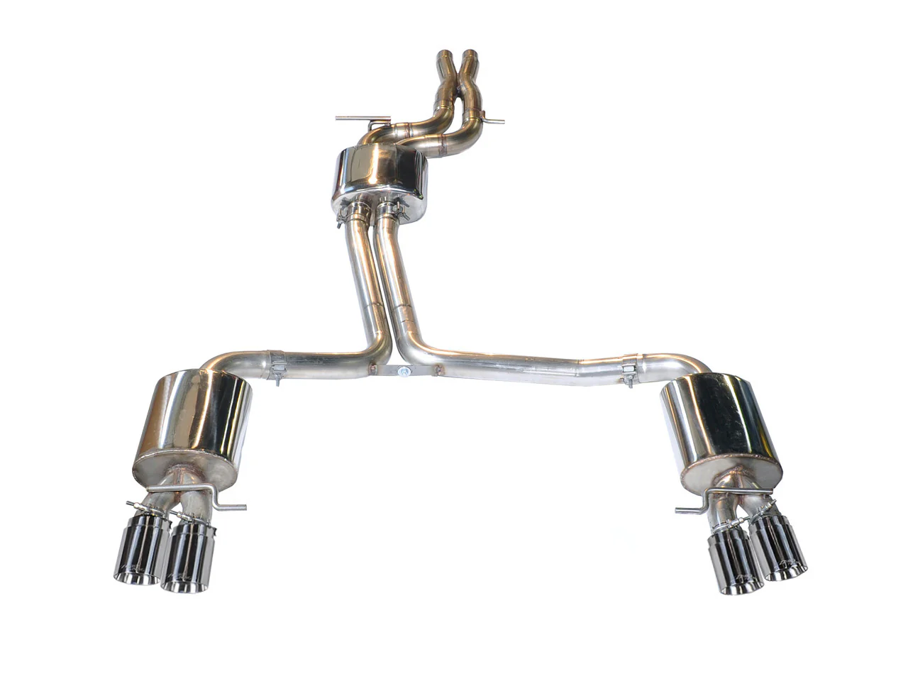 AWE Touring Edition Exhausts and Downpipes for Audi B8.5 S5 3.0T - Image 4
