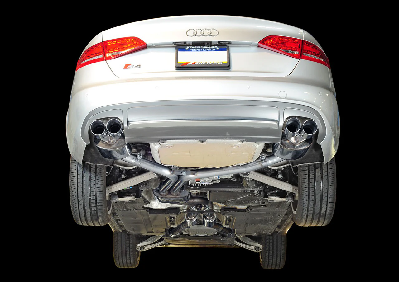 AWE Exhausts and Downpipes for Audi B8.5 S4 - Image 17