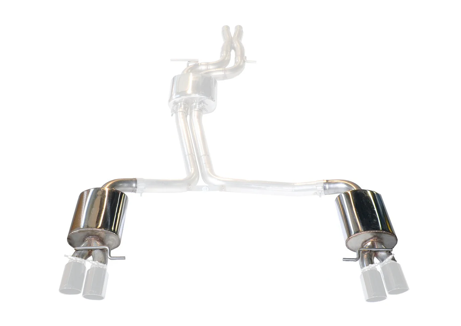 AWE Exhausts and Downpipes for Audi B8.5 S4 - Image 8