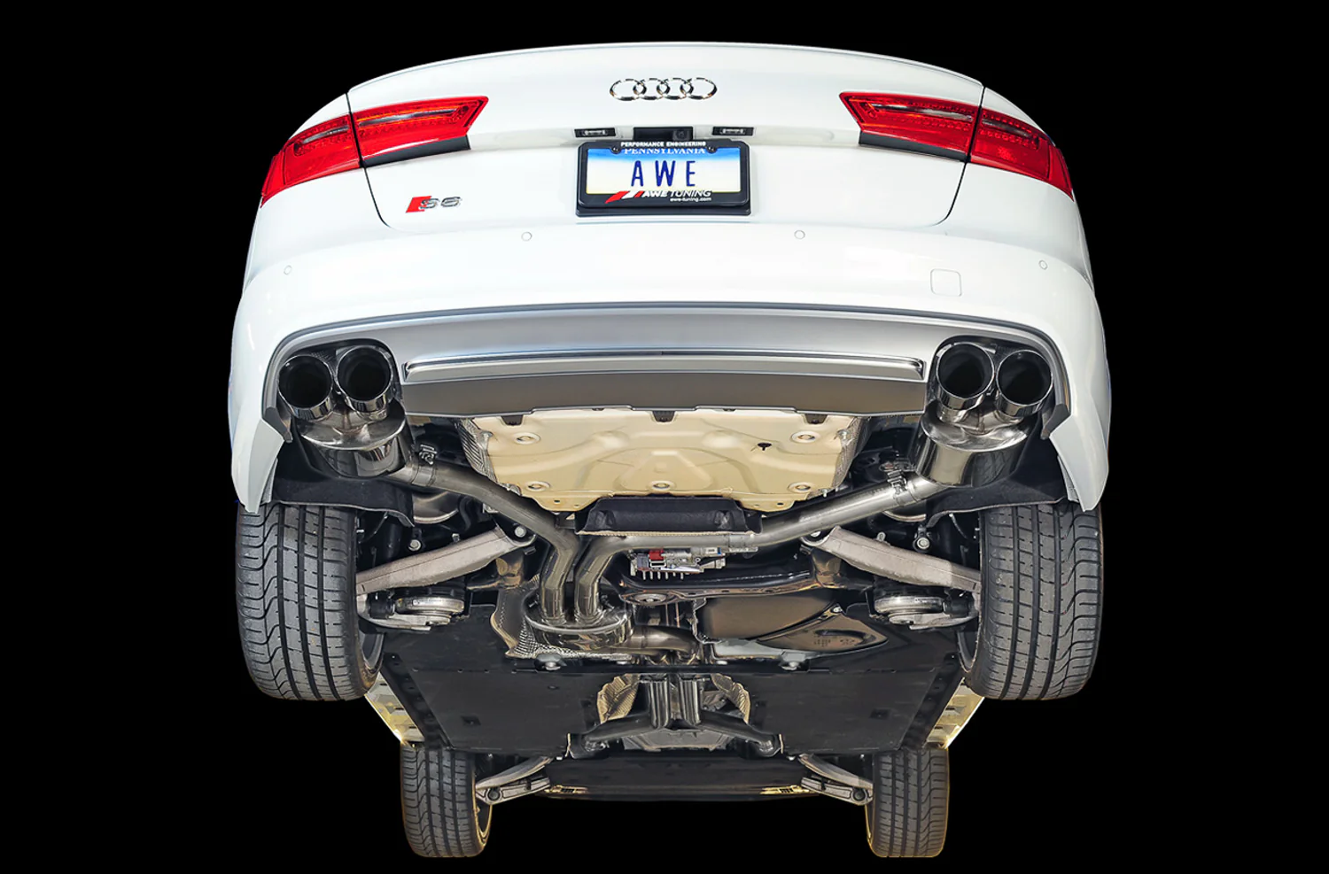AWE Exhaust Suite for Audi S6 4.0T - Image 10