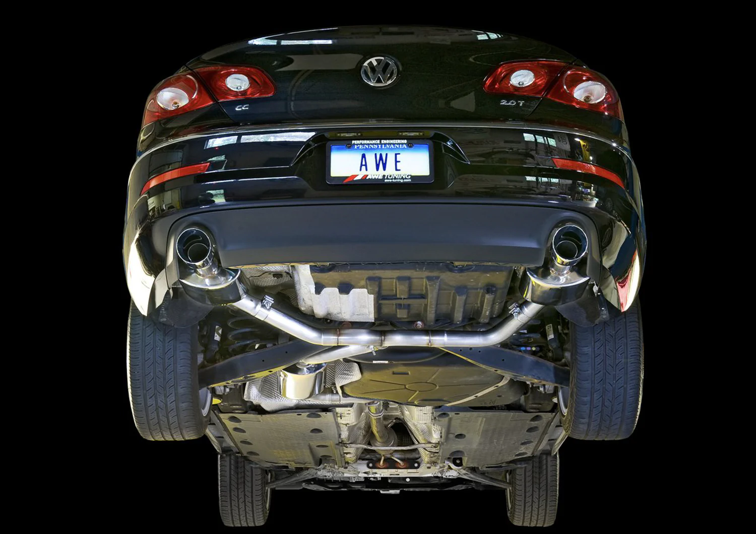 AWE Performance Exhaust Suite for Volkswagen CC 2.0T - Image 6