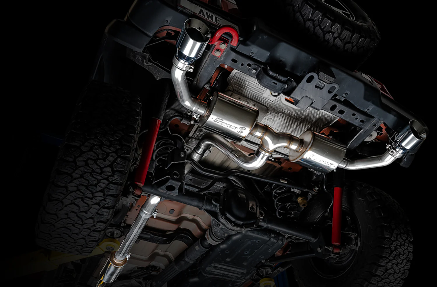 AWE Exhaust Suite for the 3.6L Jeep JL/JLU Wrangler - Image 21