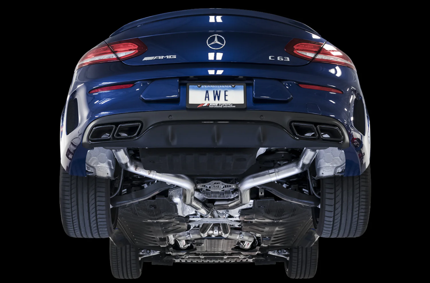 AWE Exhaust Suite for Mercedes-Benz W205 C63 AMG S - Image 20