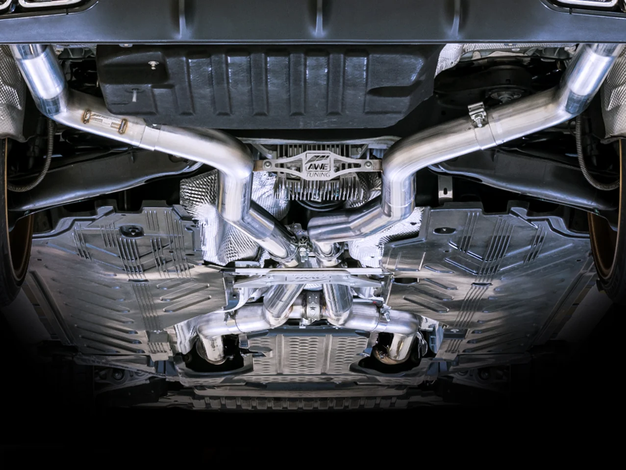 AWE Exhaust Suite for the 2019+ Mercedes-Benz W205 C63 AMG S - Image 29