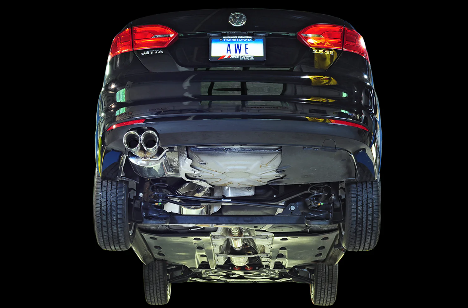 AWE Exhaust Suite for MK6 Jetta Sedan 2.5L - Image 6